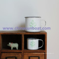 Sunboat Water Cup, Taza de esmalte / Taza de café con leche Utensilios de cocina / Utensilios de cocina